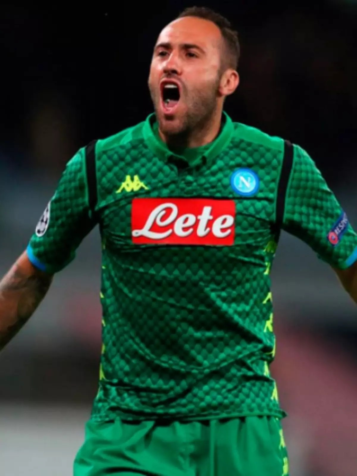 SSC Napoli 2018-19 European GK Kit