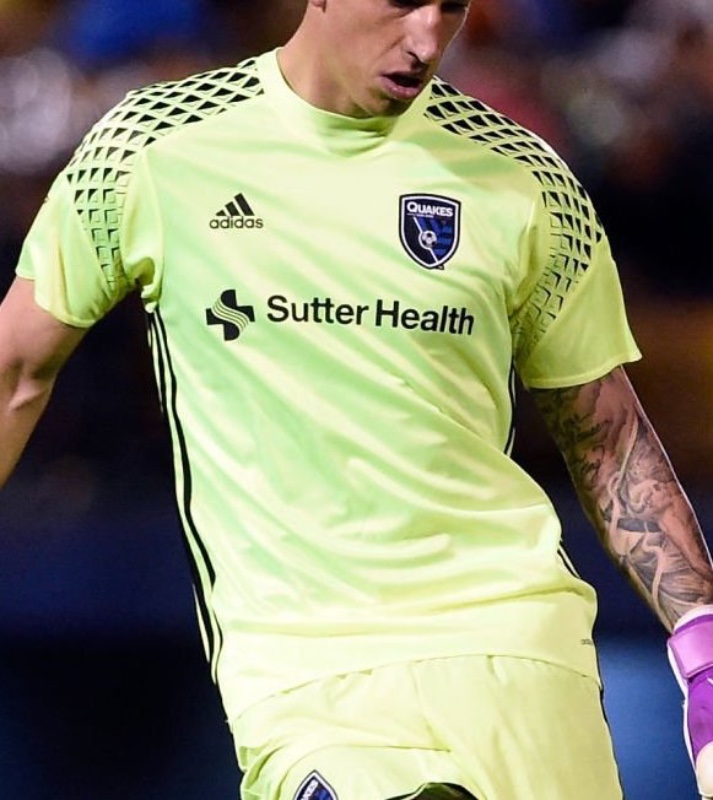 San Jose Earthquakes 2016 GK 1 Kit