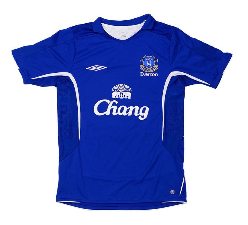 Everton FC 2005-06 Home Kit