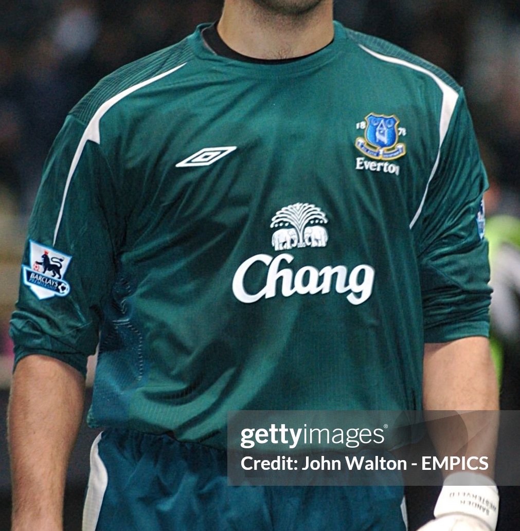 Everton FC 2005-06 GK 2 Kit