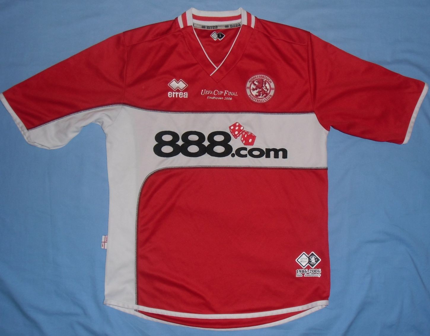 Middlesbrough 2005-06 UEFA Cup Final Kit