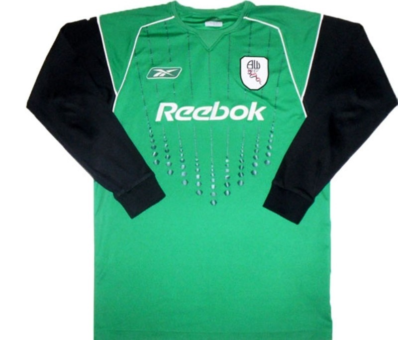 Bolton Wanderers 2005-06 GK 1 Kit