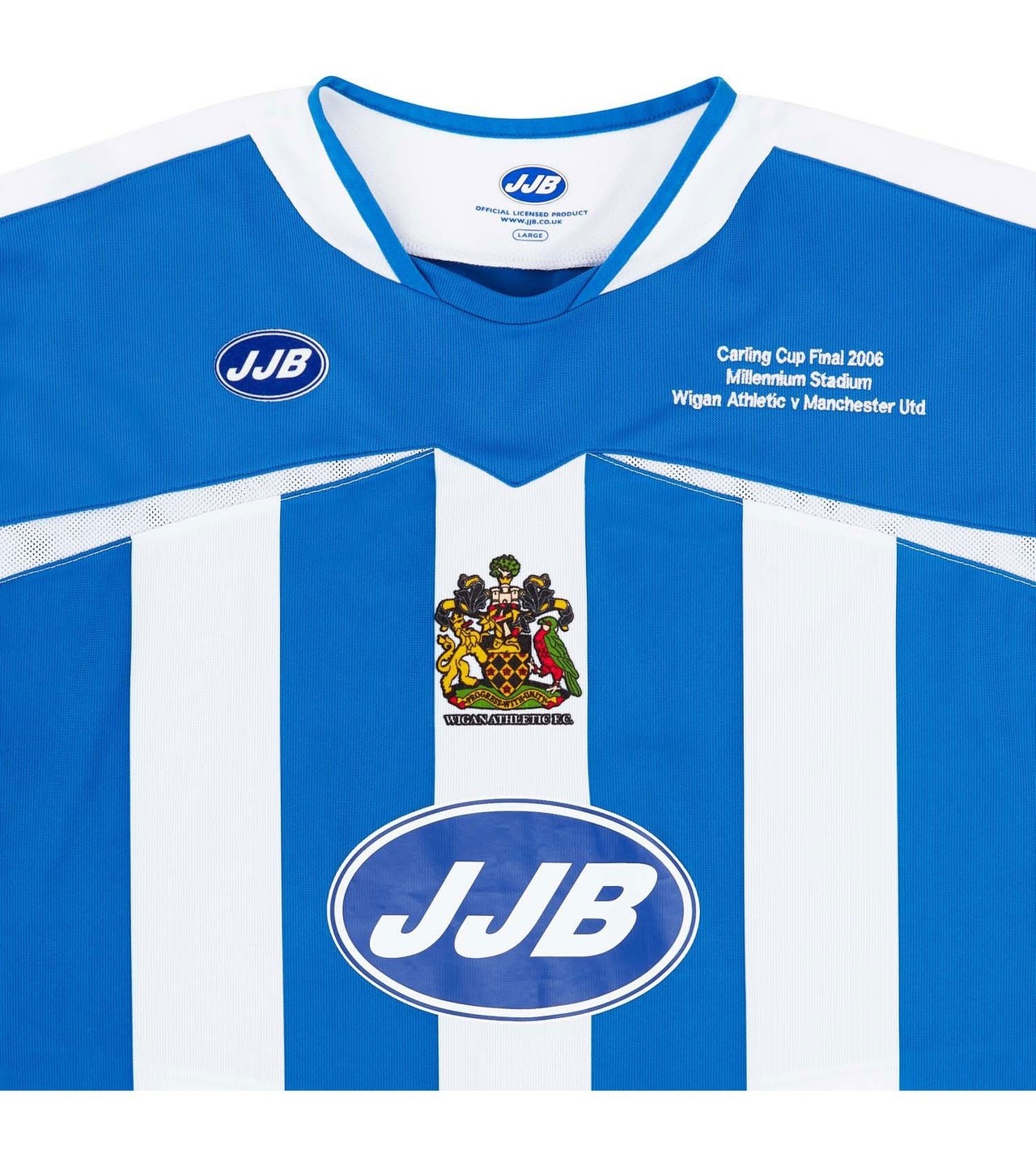 Wigan Athletic 2005-06 EFL Cup Final Kit