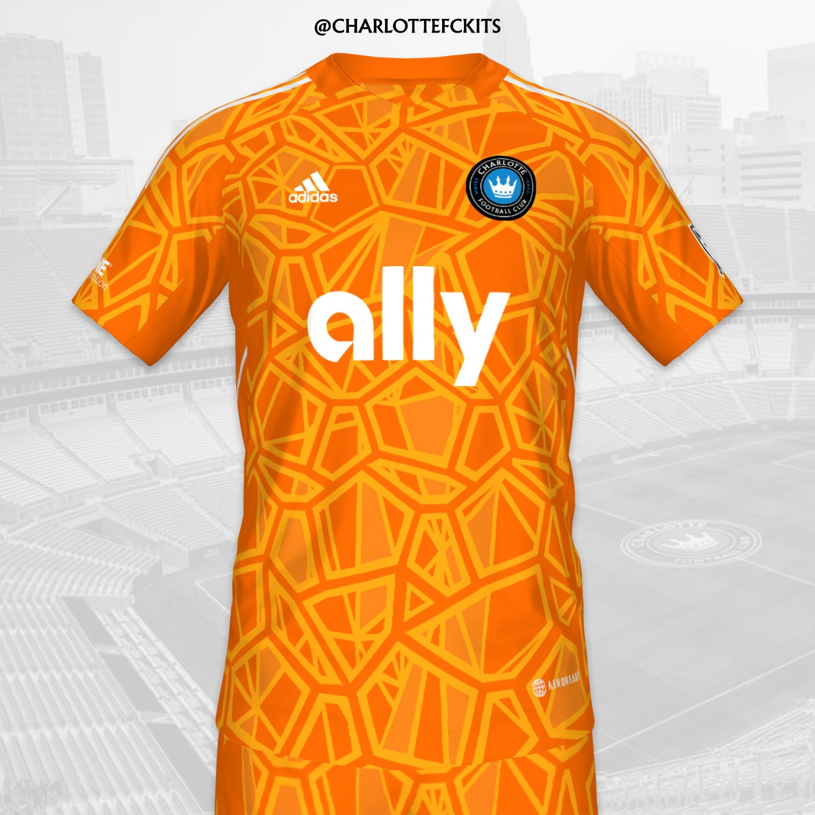 Charlotte FC 2022 GK Away Kit
