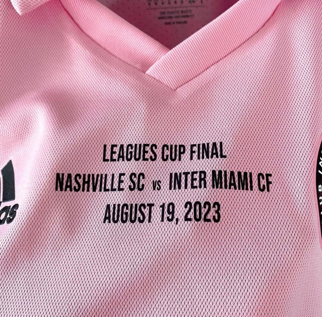 Inter Miami 2023 Leagues Cup Final Kit