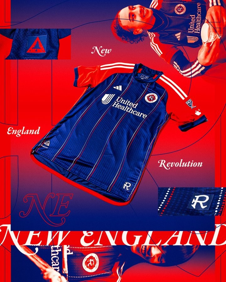 New England Revolution 2024 Home Kit