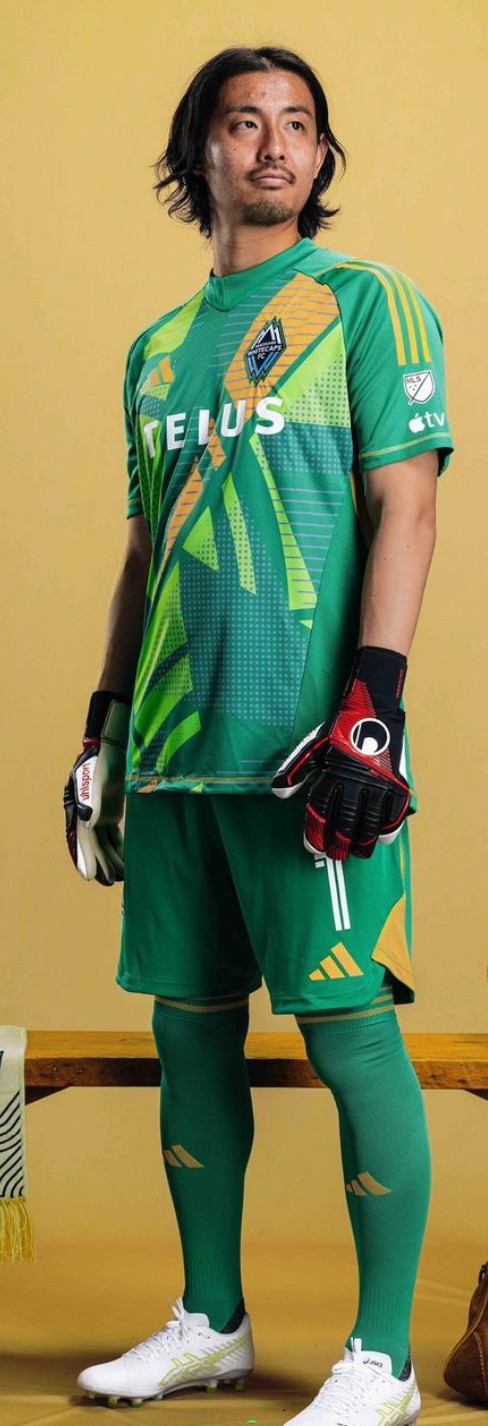 Vancouver Whitecaps 2024 GK 1 Kit