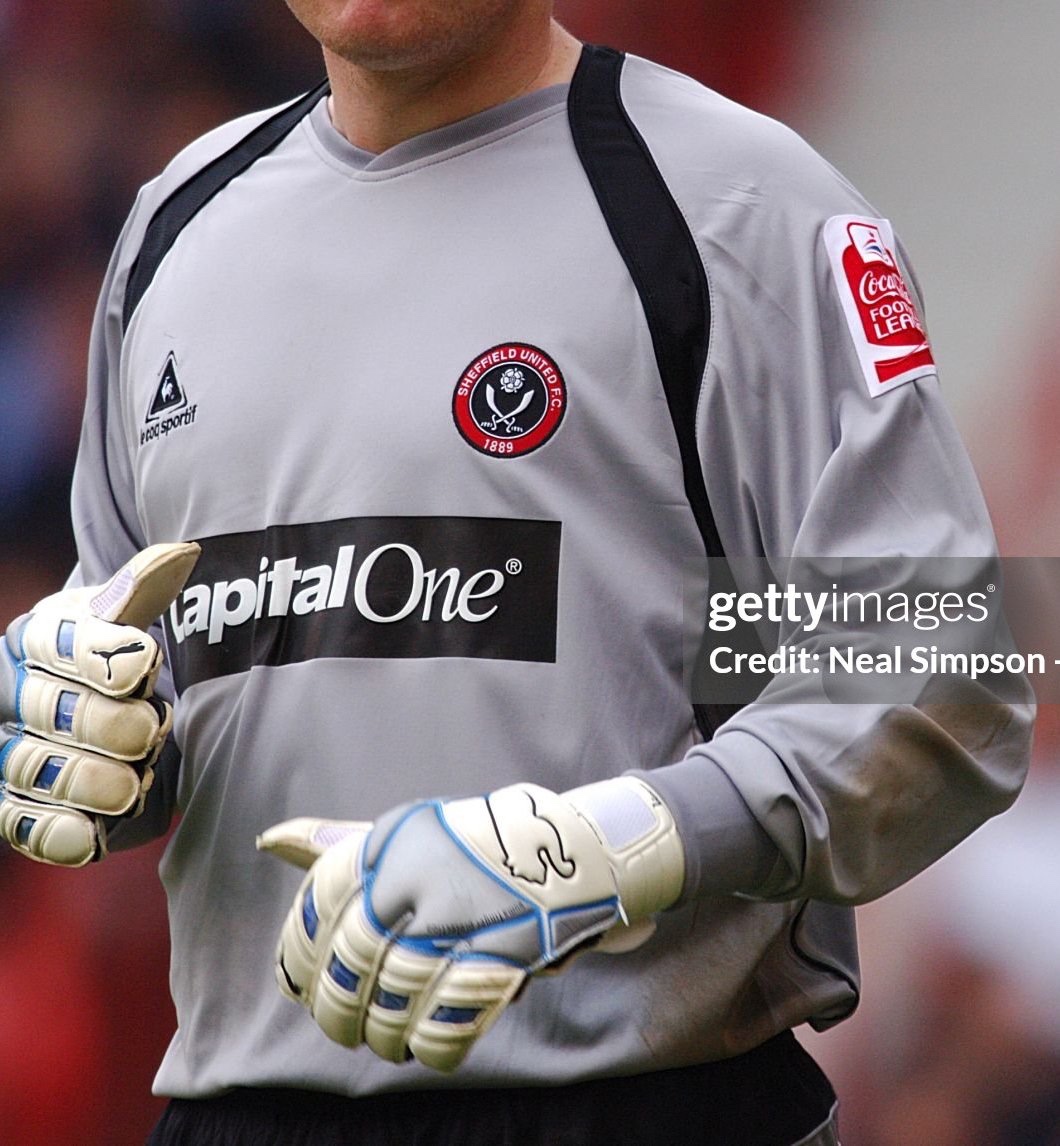 Sheffield United 2006-07 GK 2 V2 Kit