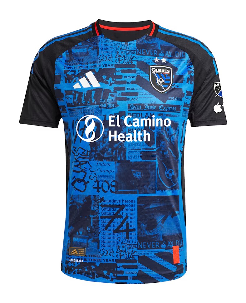 San Jose Earthquakes 2025 Home Kit
