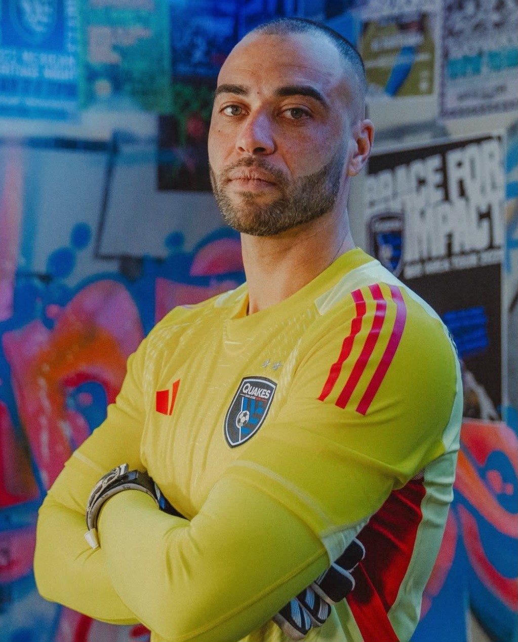 San Jose Earthquakes 2025 GK 1 Kit