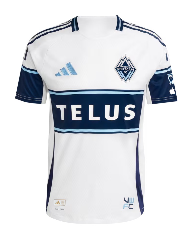 Vancouver Whitecaps 2025 Home Kit