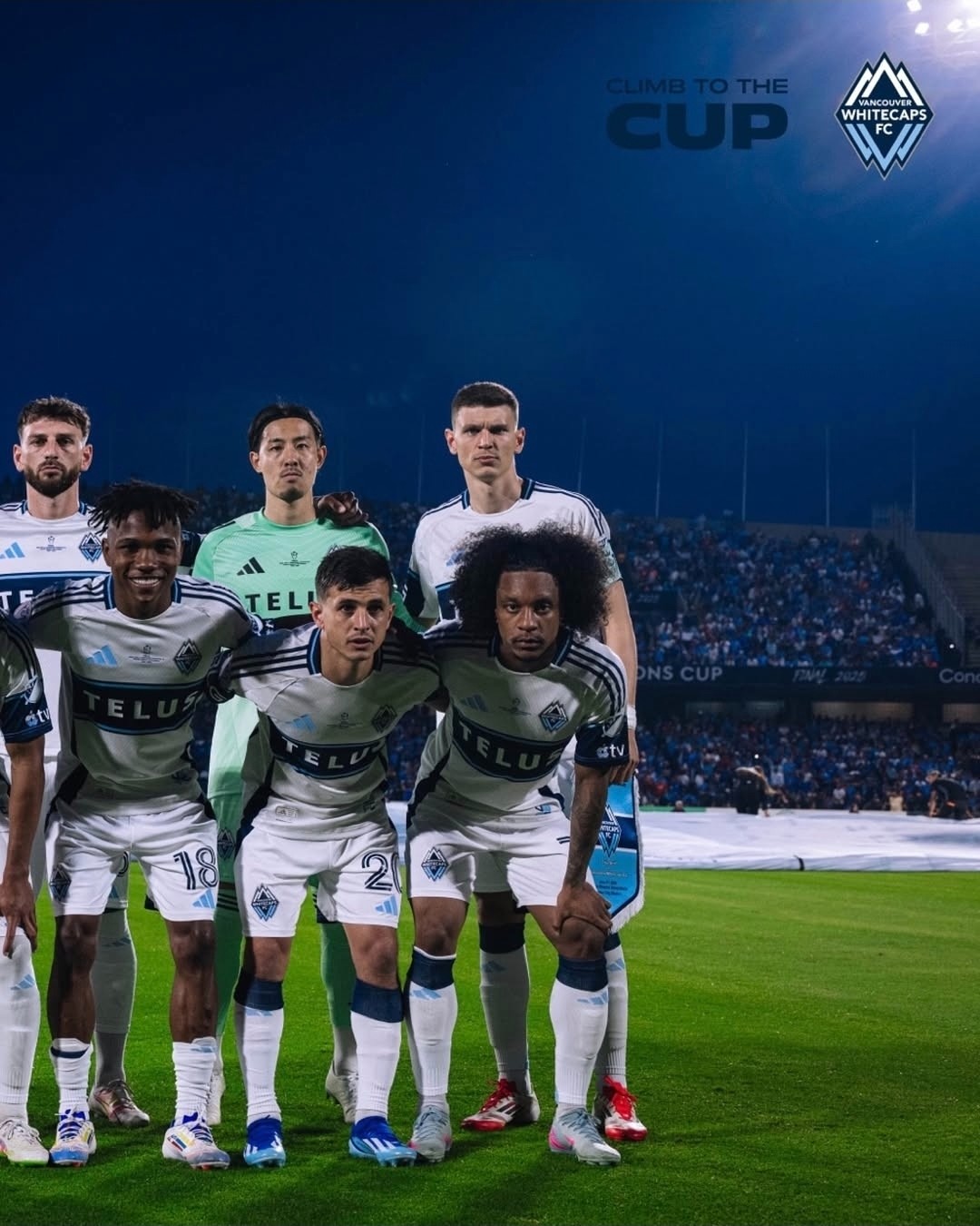 Vancouver Whitecaps 2025 CONCACAF Champions Cup Final Kit
