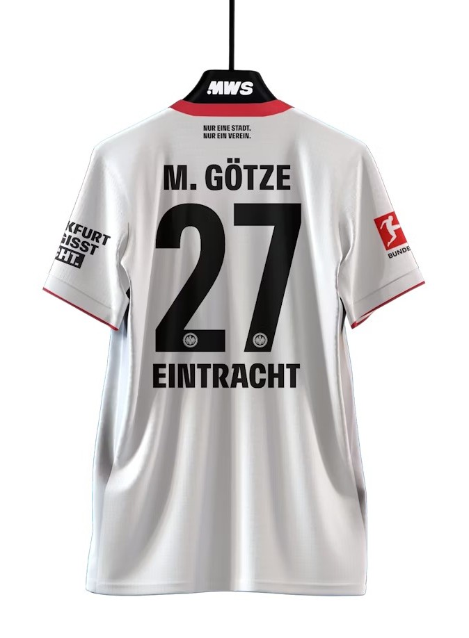 Eintracht Frankfurt 2025-26 Away V3 Kit