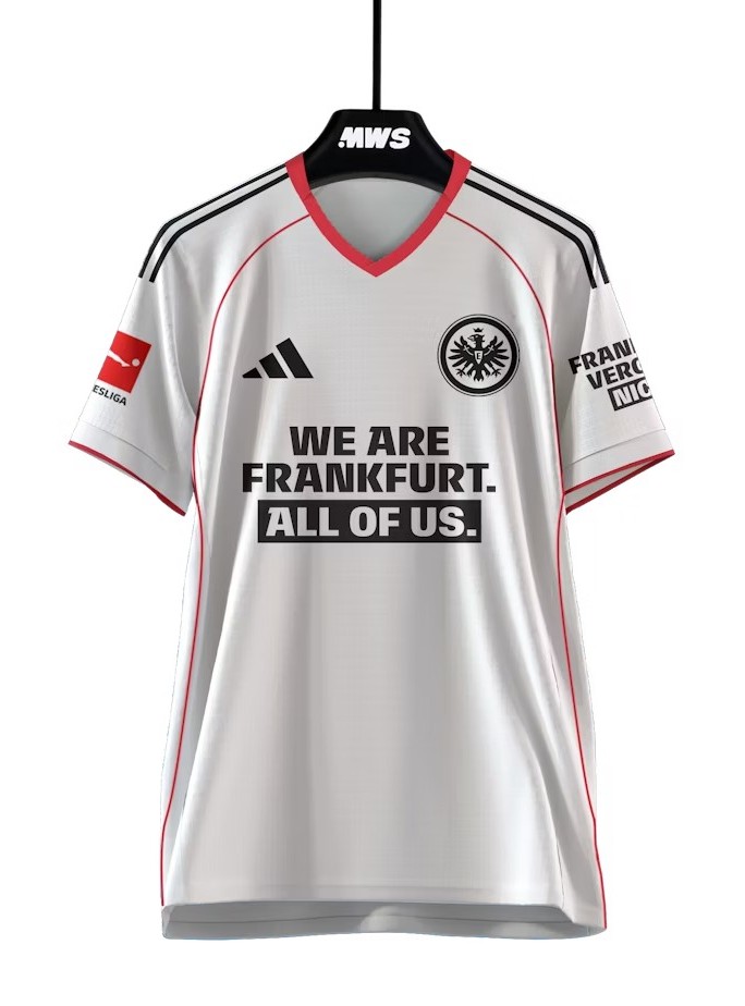 Eintracht Frankfurt 2025-26 Away V3 Kit