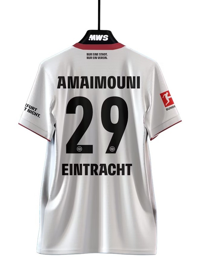 Eintracht Frankfurt 2025-26 Away V5 Kit