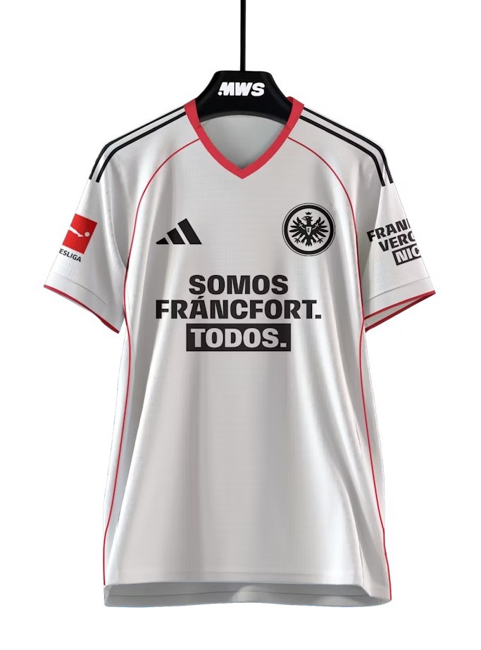 Eintracht Frankfurt 2025-26 Away V5 Kit