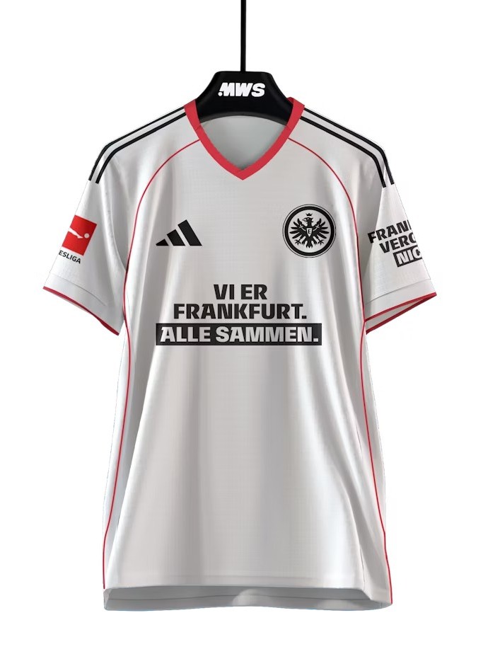 Eintracht Frankfurt 2025-26 Away V6 Kit