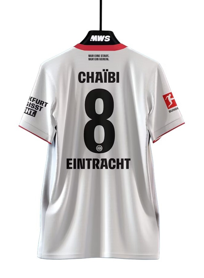 Eintracht Frankfurt 2025-26 Away V8 Kit