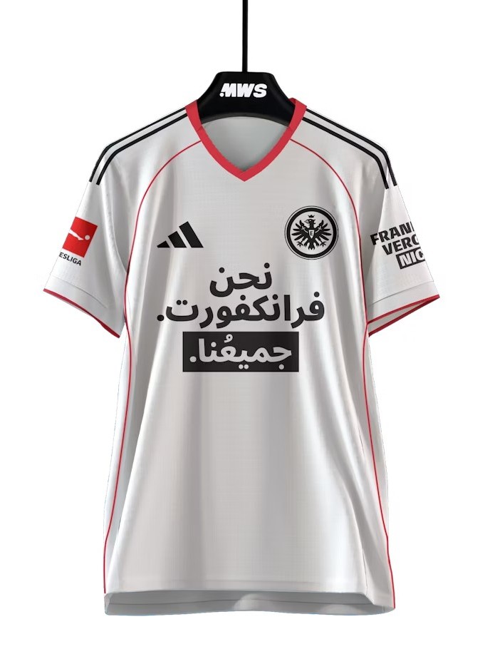 Eintracht Frankfurt 2025-26 Away V9 Kit