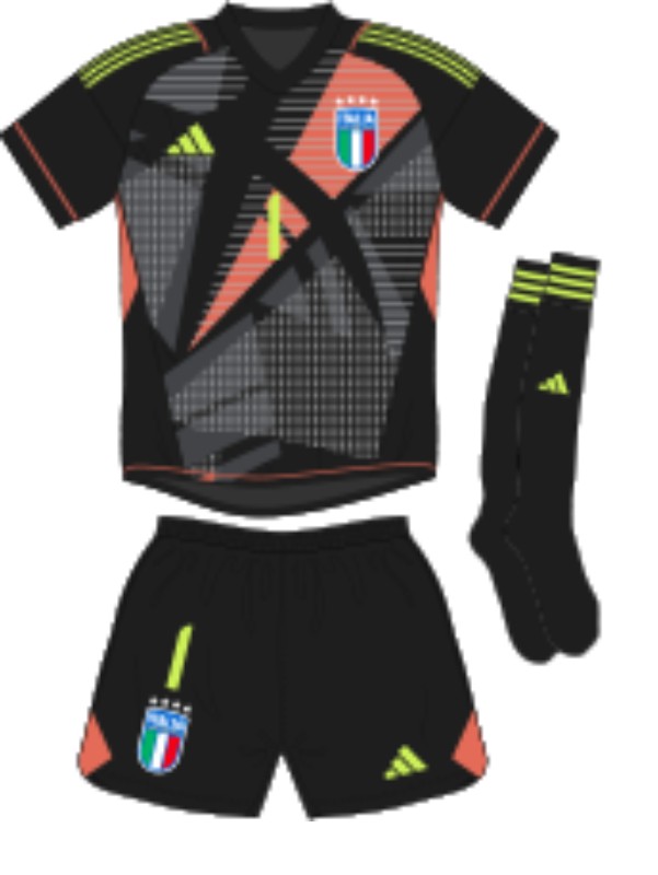 Italy 2024 GK 4 Kit