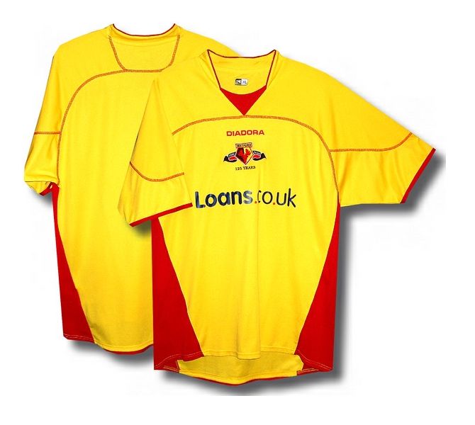 Watford FC 2006-07 Home Kit