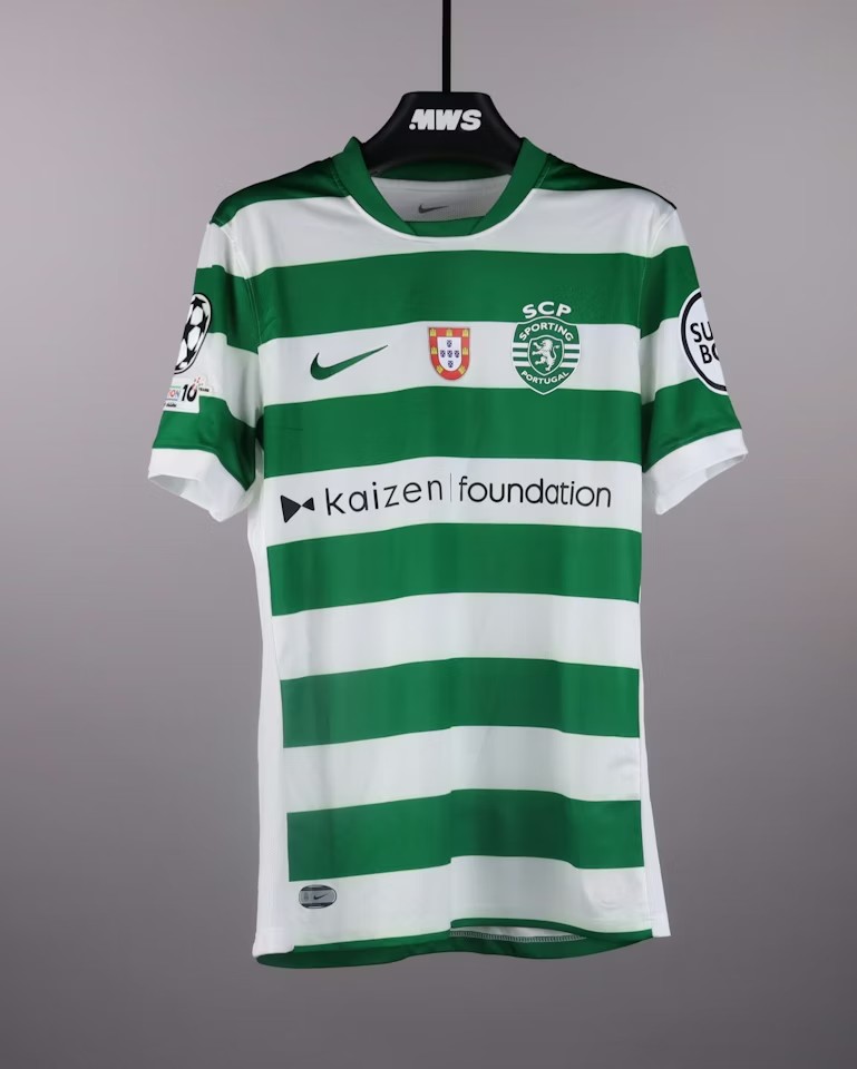 Sporting CP 2025-26 Champions League Home V3 Kit