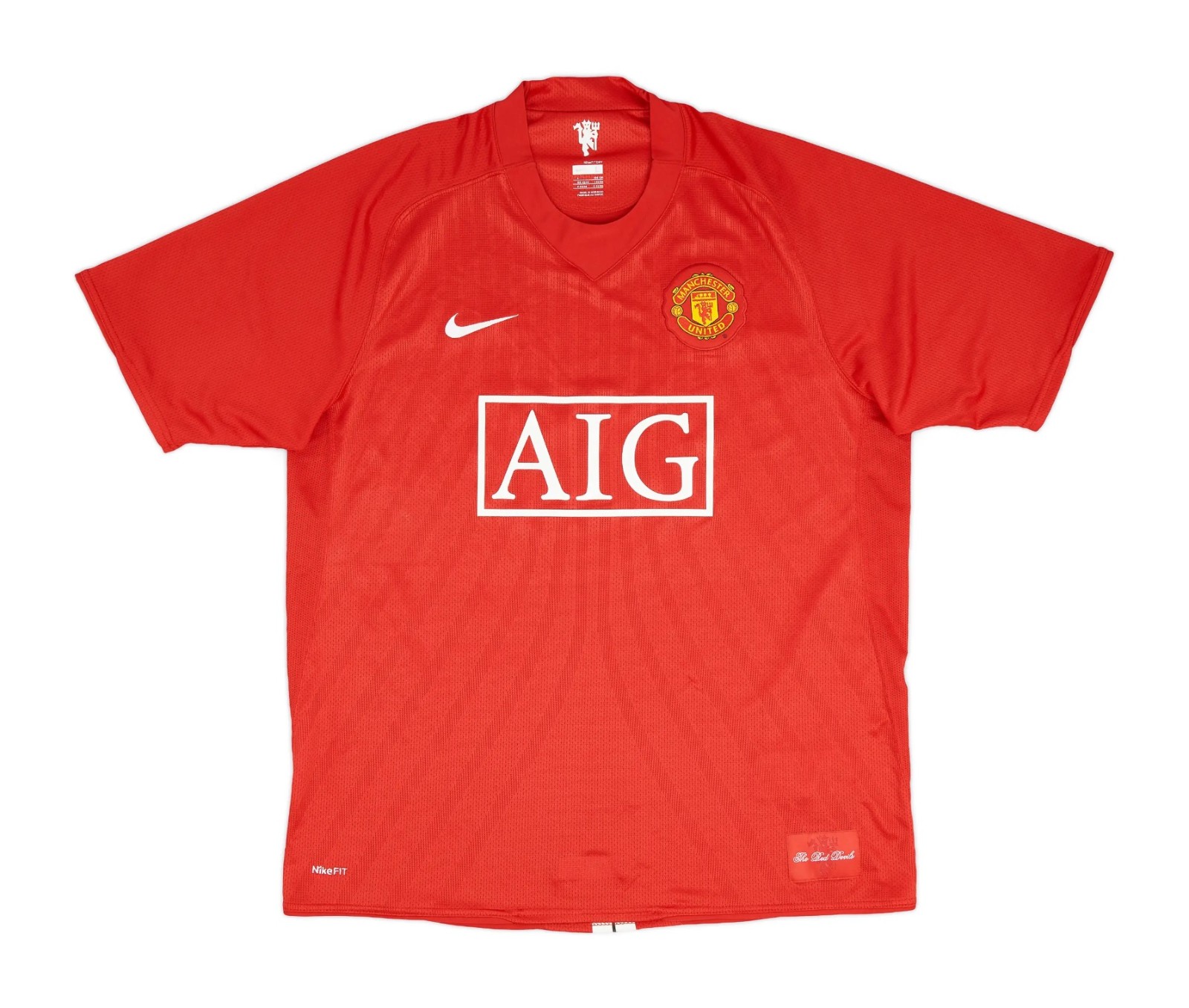 Manchester United 2007-08 Home Kit