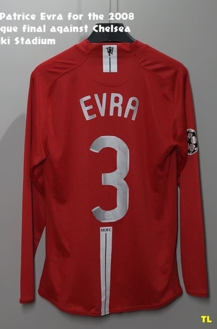 Manchester United 2007-08 Champions League Final Kit
