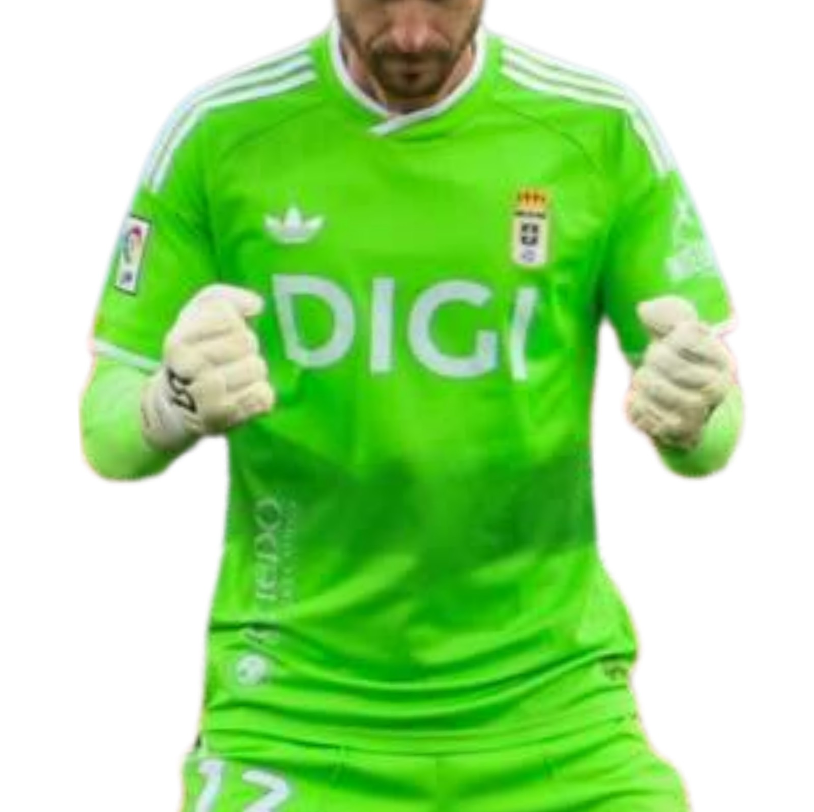 Real Oviedo 2025-26 Retro GK Kit
