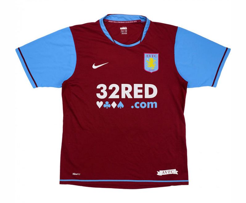 Aston Villa 2007-08 Home Kit