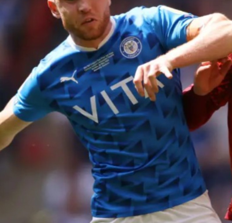Stockport County 2022-23 EFL League Two Play-Off Final Kit