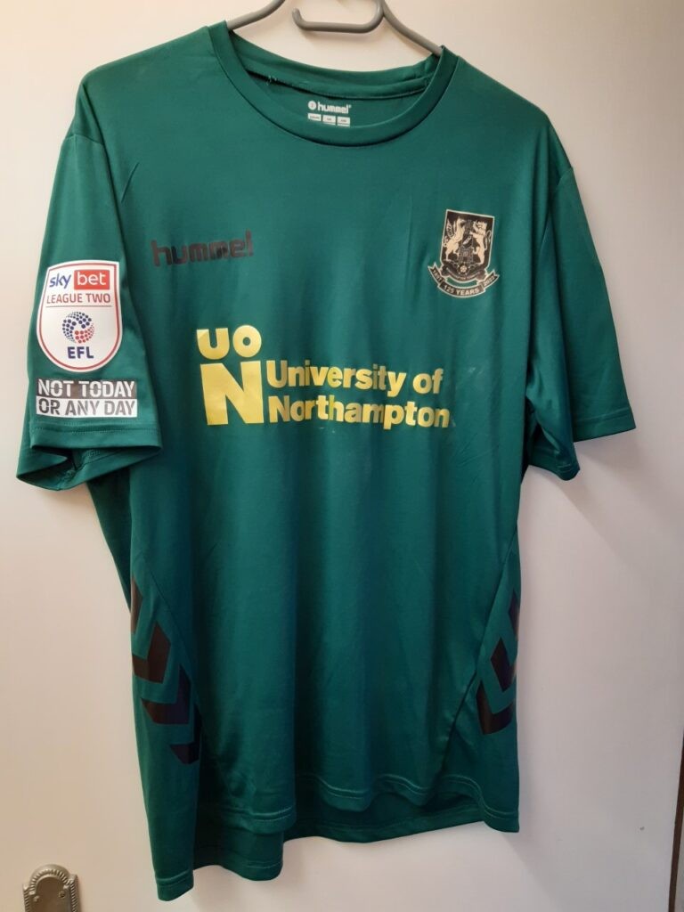 Northampton Town 2022-23 GK Anniversary Kit