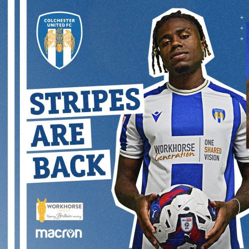 Colchester United 2022-23 Home Kit
