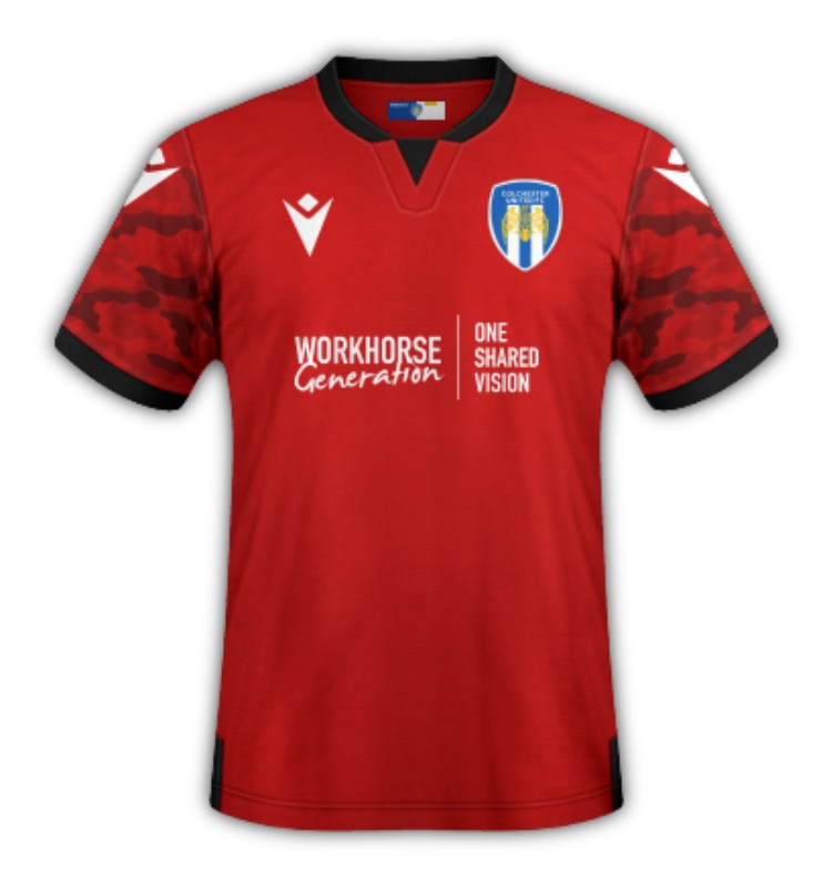 Colchester United 2022-23 Away Kit