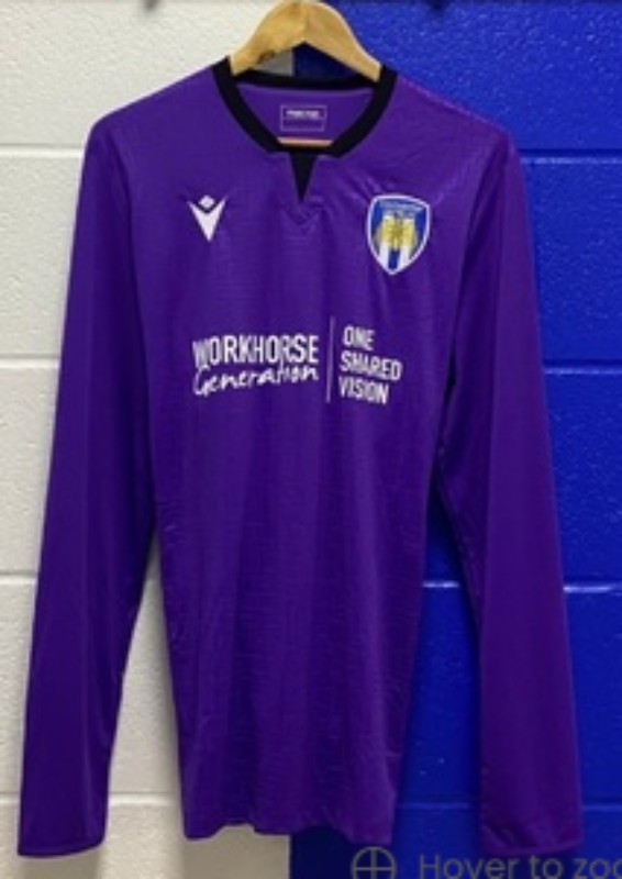 Colchester United 2022-23 GK Home Kit