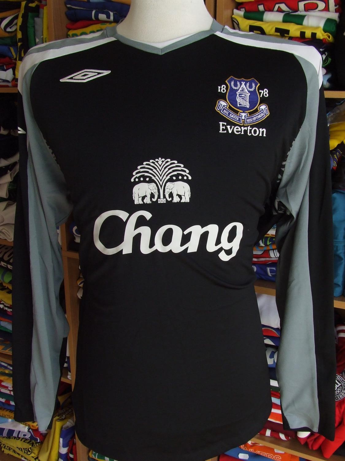 Everton FC 2007-08 GK Home Kit