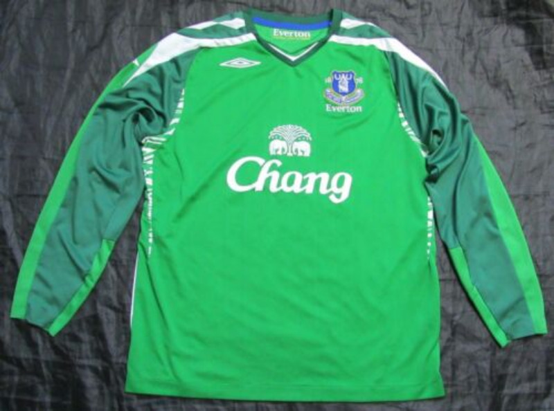 Everton FC 2007-08 GK Away Kit
