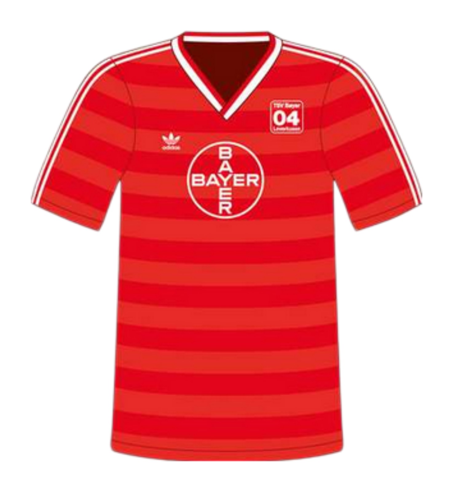 Bayer 04 Leverkusen 1985-86 Home Kit
