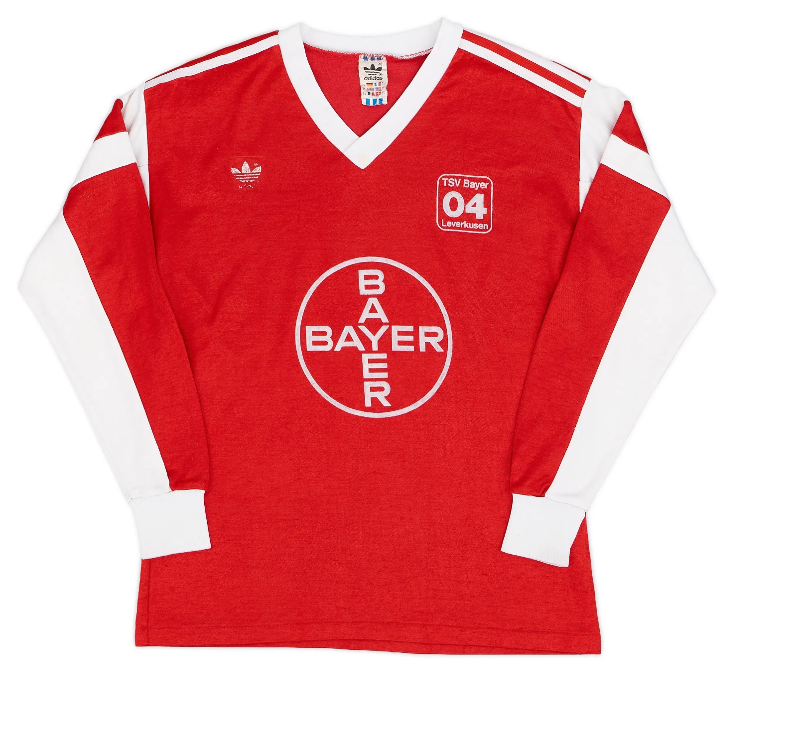 Bayer 04 Leverkusen 1987-88 Home 2 Kit