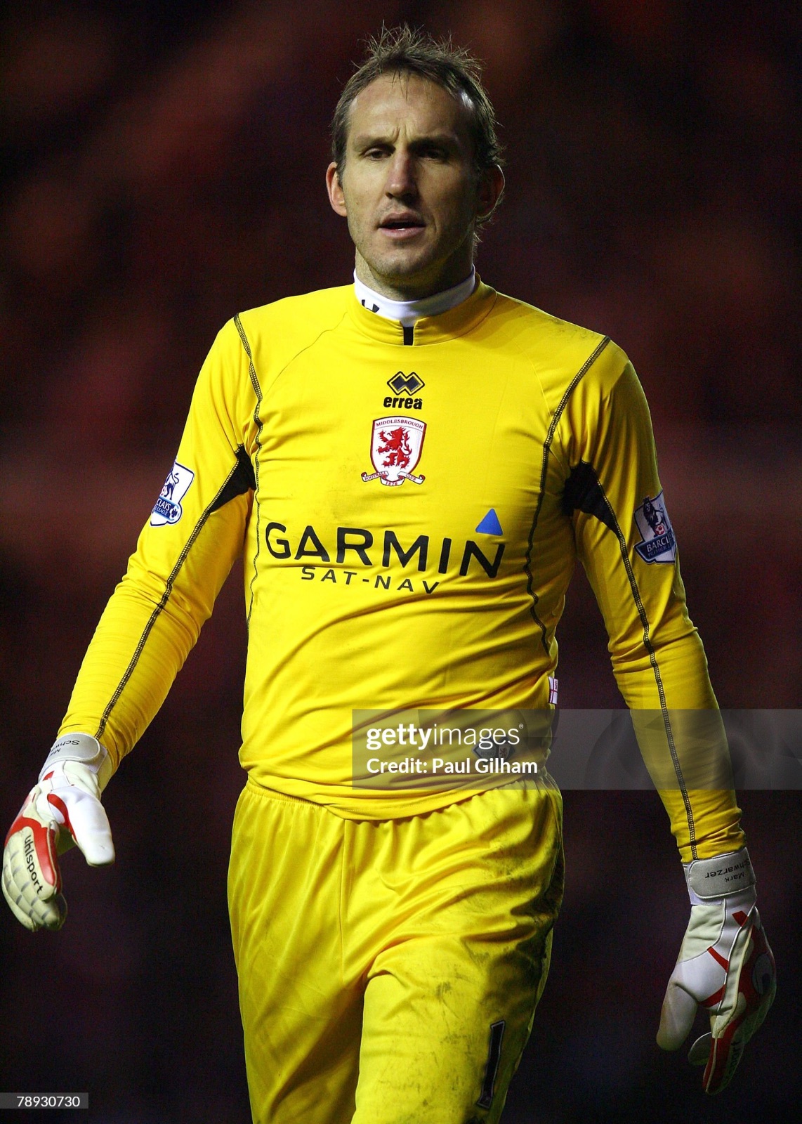 Middlesbrough 2007-08 GK 2 Kit