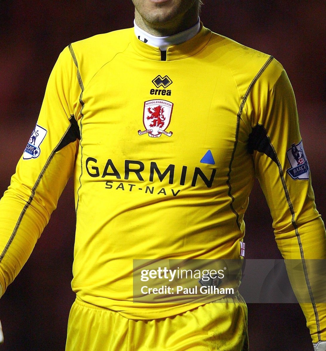 Middlesbrough 2007-08 GK 2 Kit
