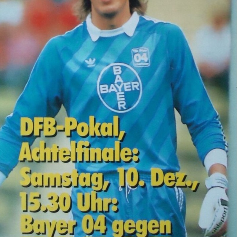 Bayer 04 Leverkusen 1987-88 GK 2 Kit