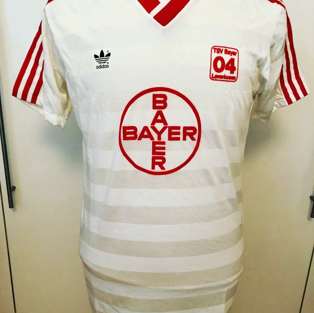 Bayer 04 Leverkusen 1988-89 Home Kit