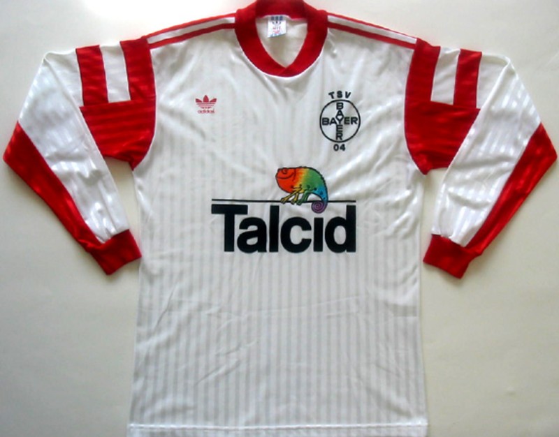 Bayer 04 Leverkusen 1990-91 Home 2 Kit