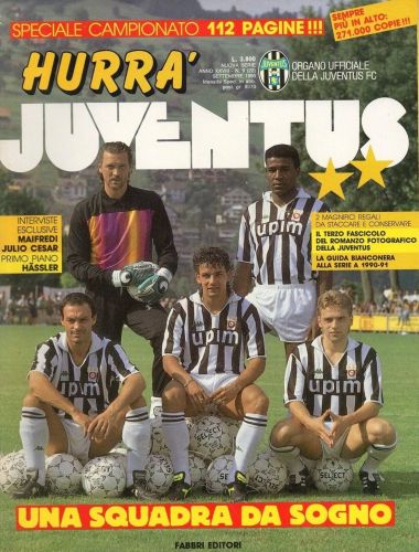 Juventus FC 1990-91 GK Home Kit