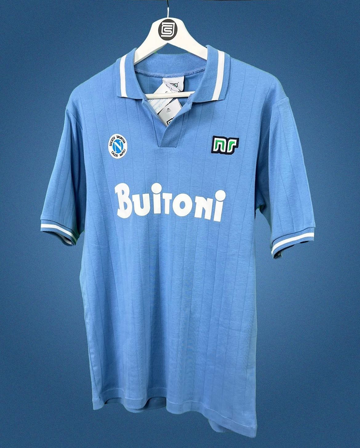 SSC Napoli 1986-87 Home 2 Kit