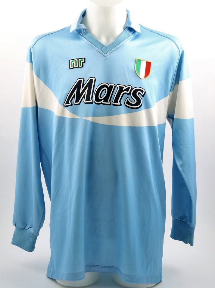 SSC Napoli 1990-91 Home 2 Kit