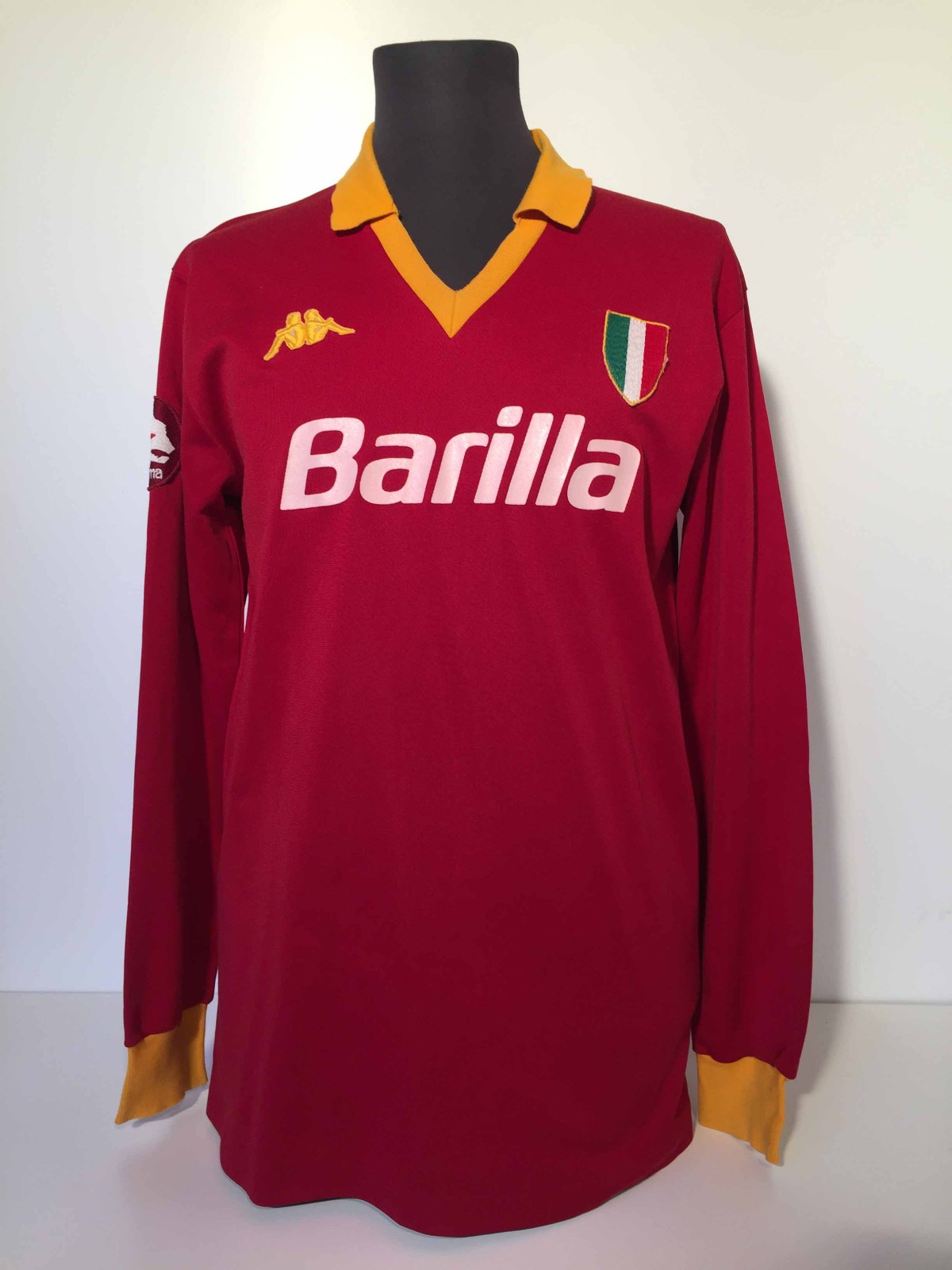 AS Roma 1983-84 Home 2 Kit