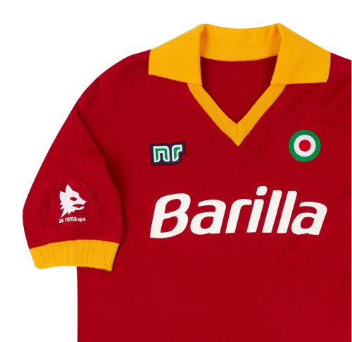 AS Roma 1986-87 Home Kit