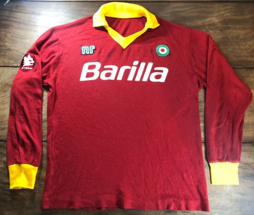AS Roma 1986-87 Home Kit